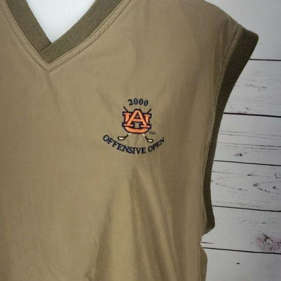 On Tour 2000 Auburn Offensive Open Golf Vest - Picture 7 of 7
